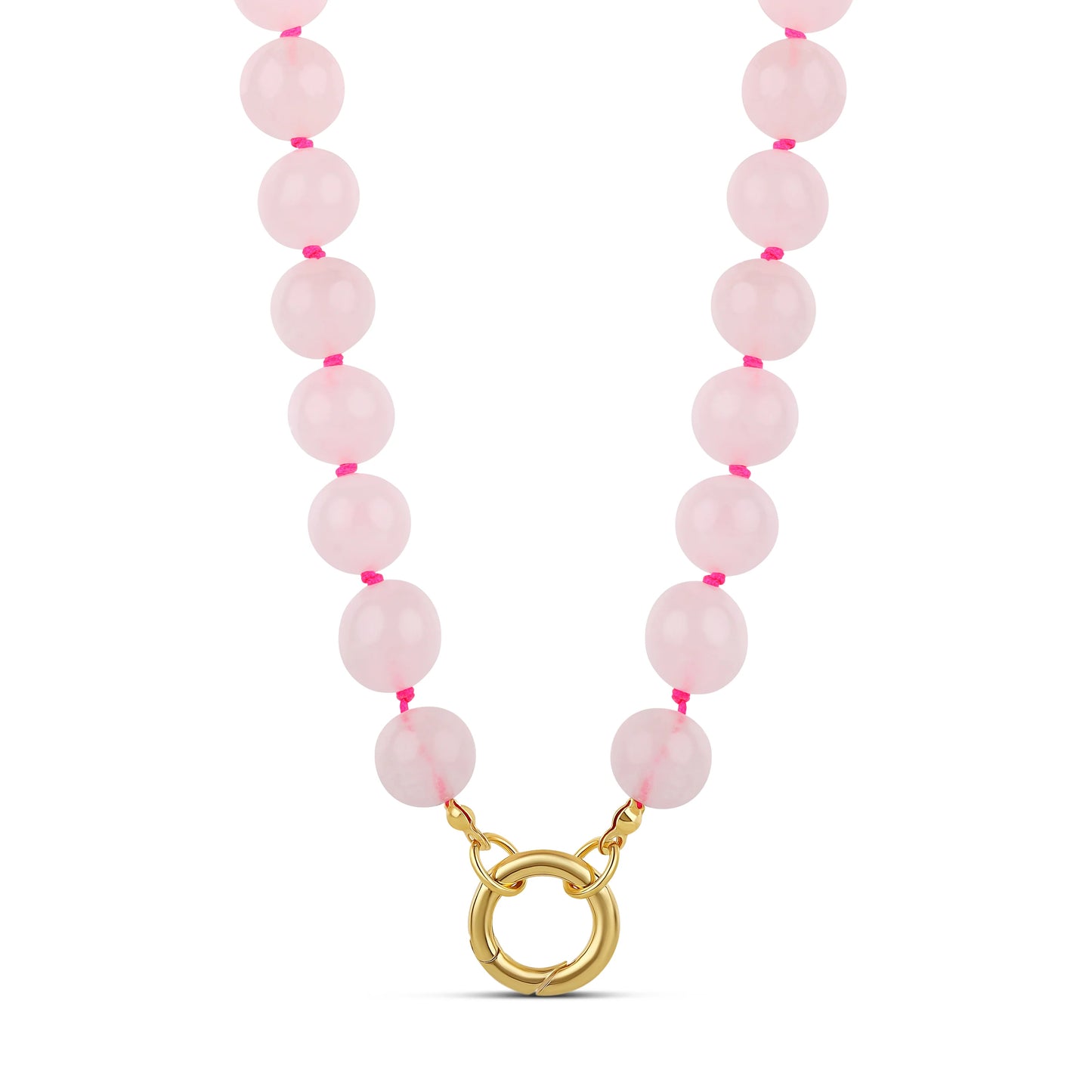 Bubblegum Push Clasp Necklace