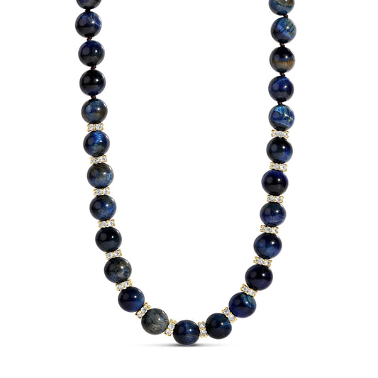 Tiger Eye Fancy Beaded Necklace