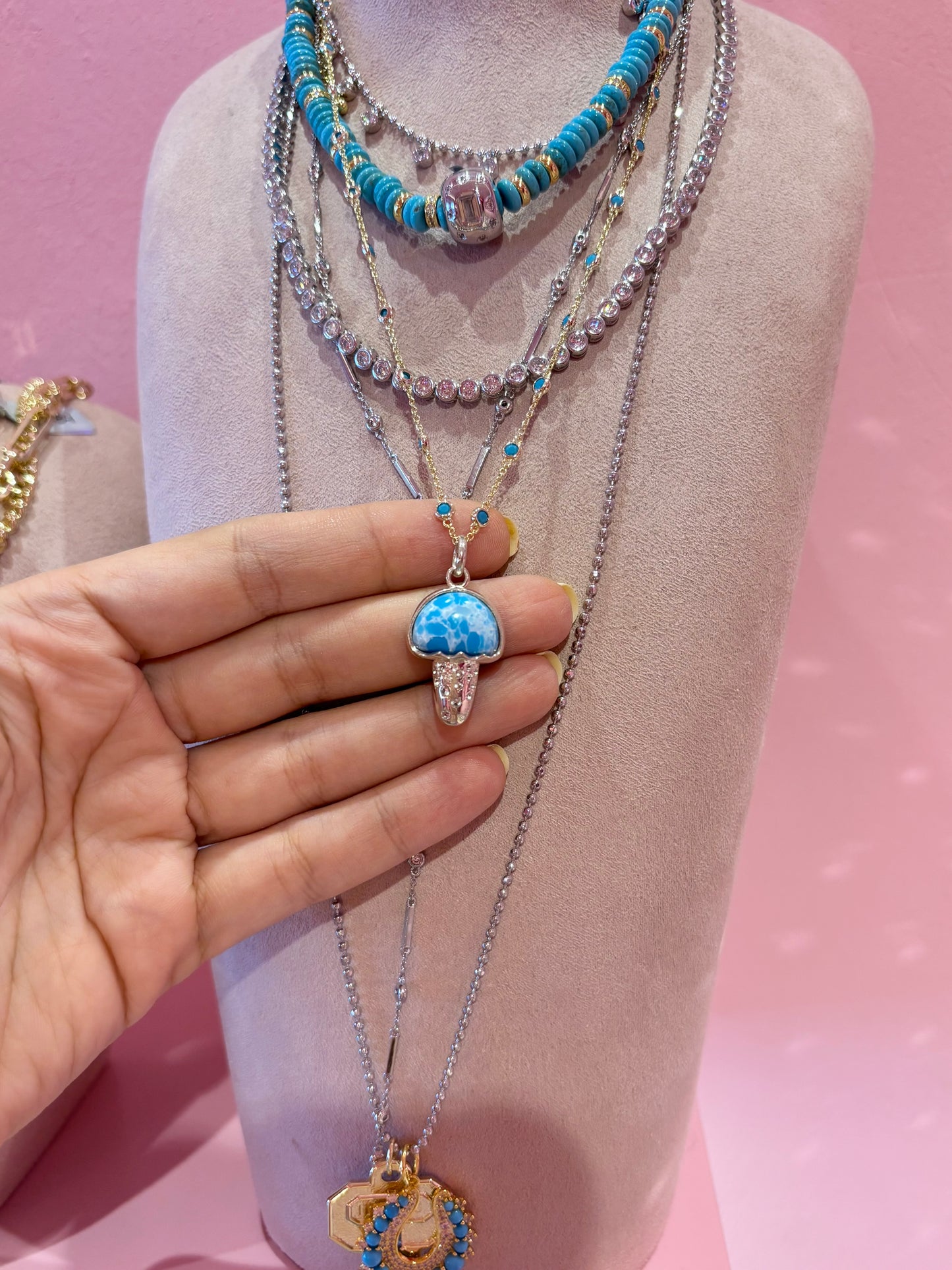 Larimar - Mini hongo praliné