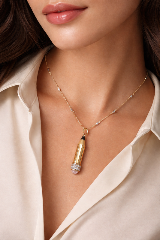 The Little Pencil Charm