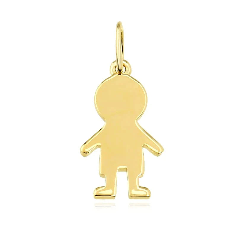 14k Gold Boy Charm