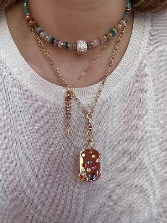 Amuleto de la suerte de piedra