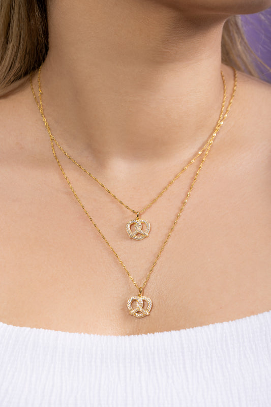 Pretzel CHARM - Vermeil