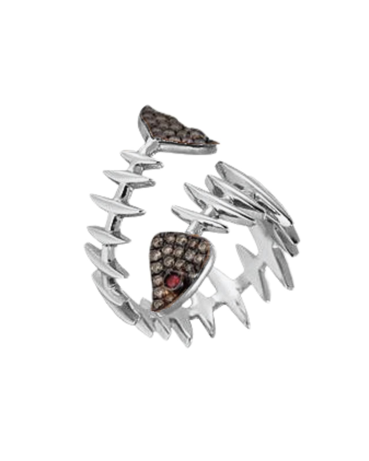 Fishbone Statement Ring