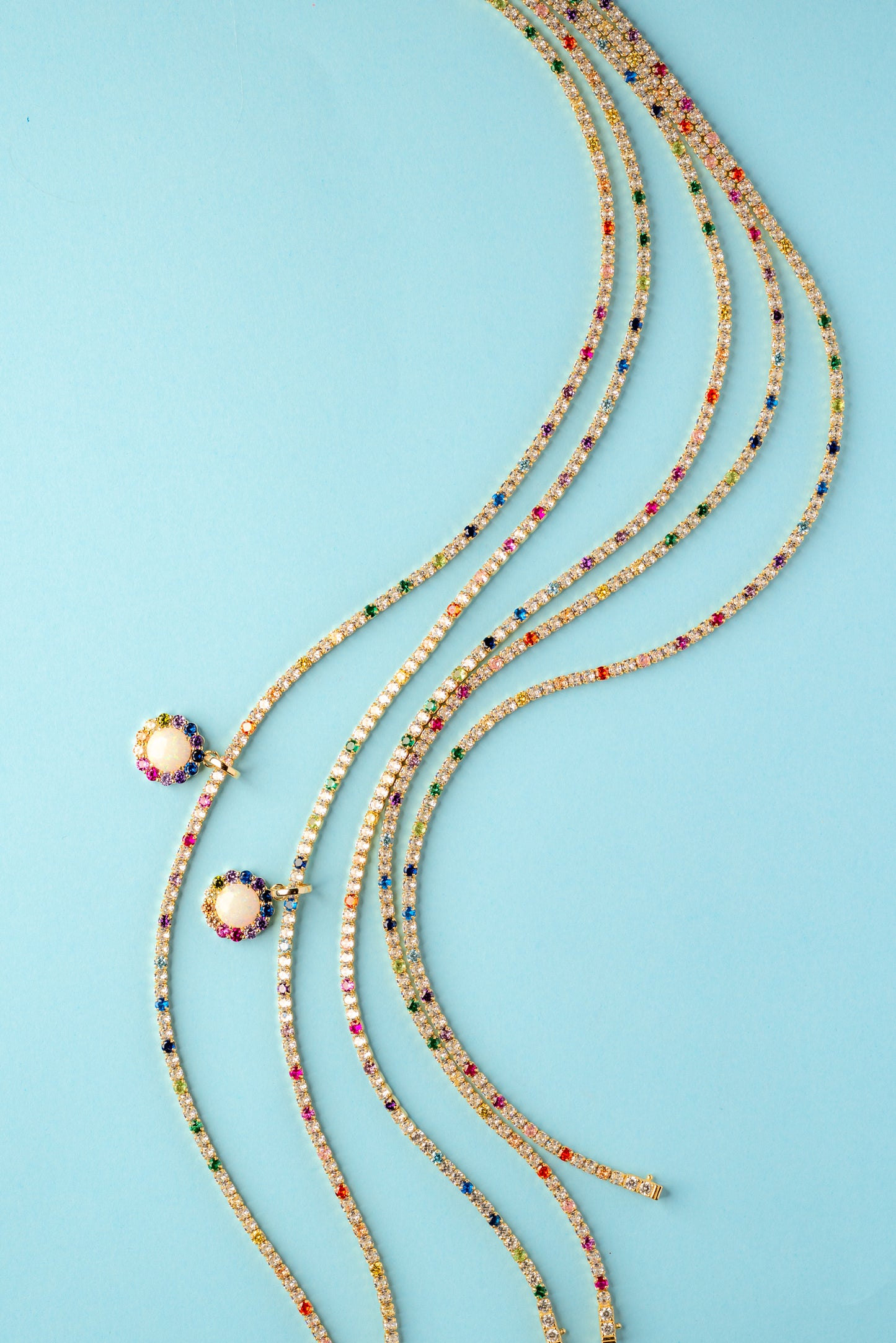 Color Pop Eternity Necklace