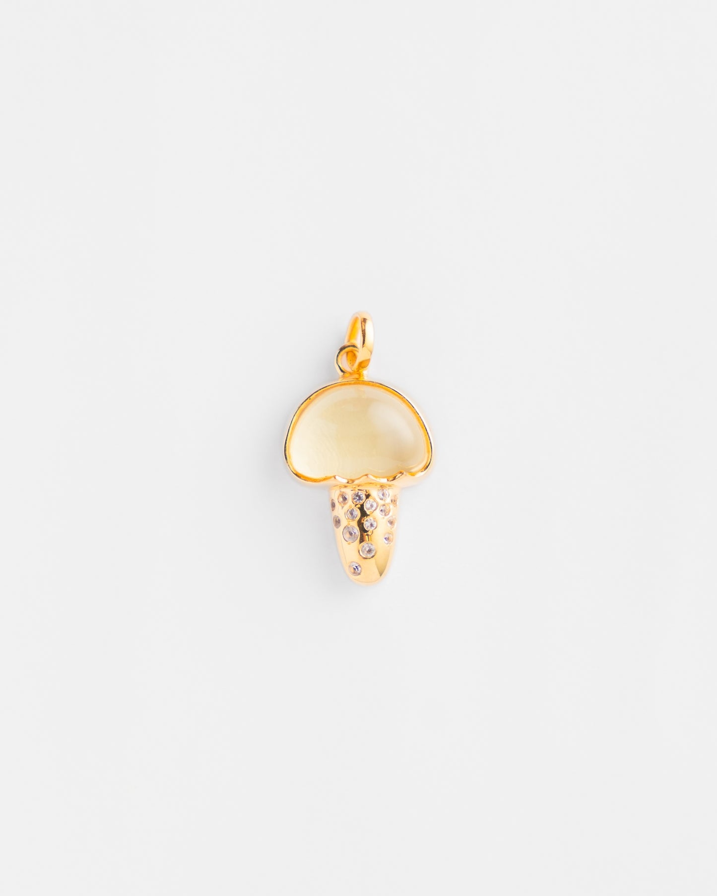 Yellow Quartz - Mini Praline Shroom
