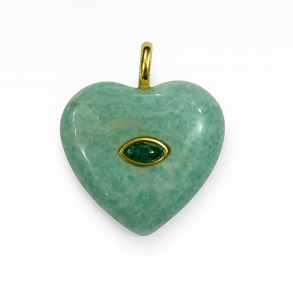 Amuleto de la suerte de piedra