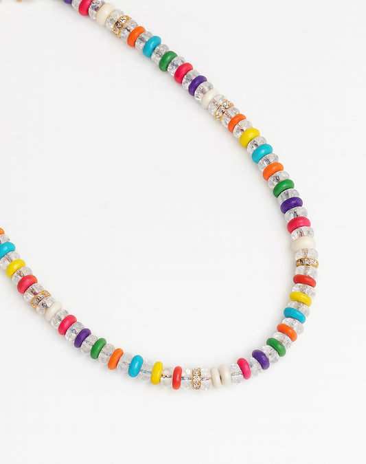 Clear & Stones Pukka Necklace
