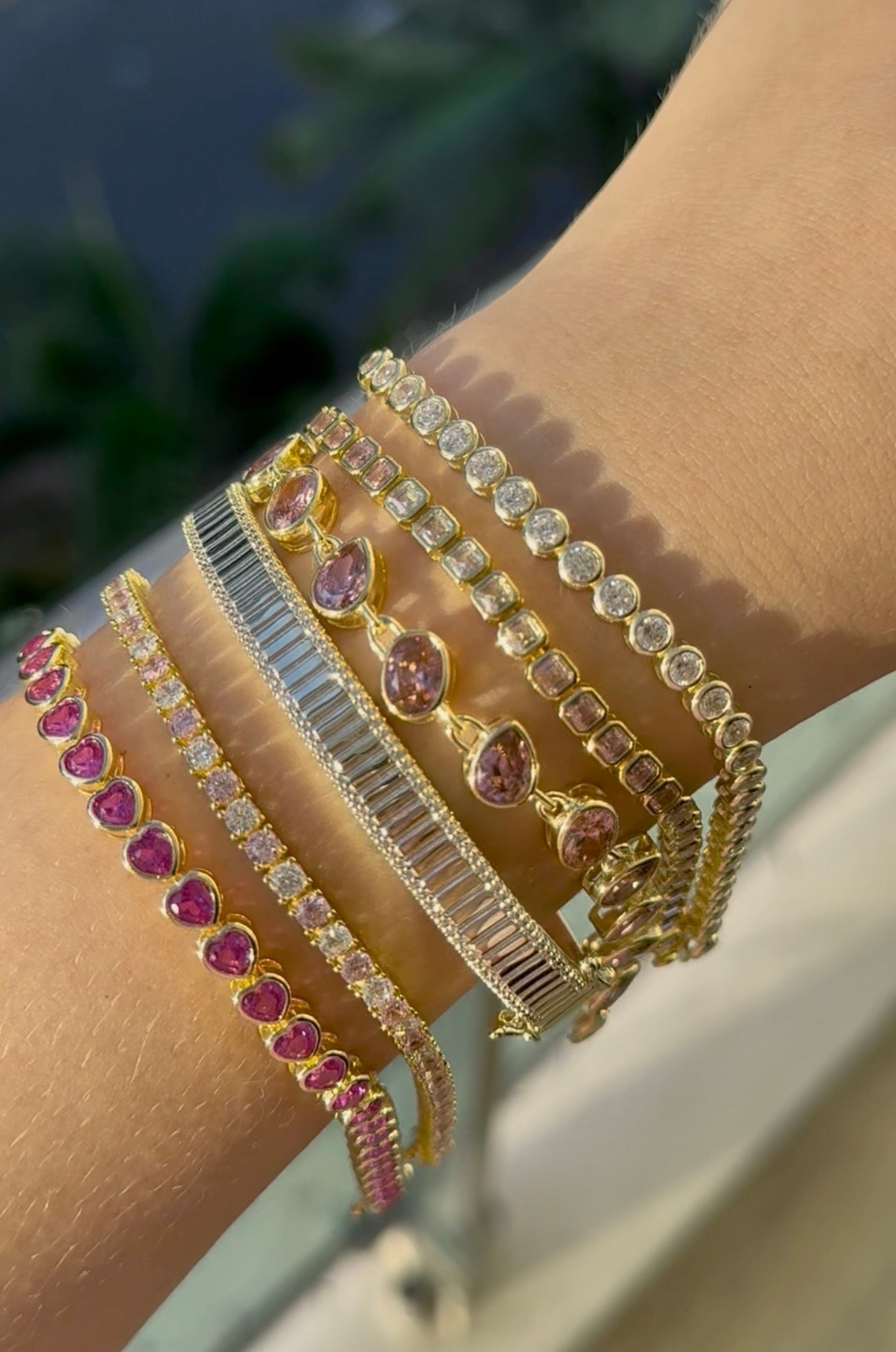Aurora Colored Shape Bracelet