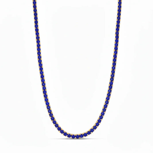 Collar Fino de Tenis de Colores