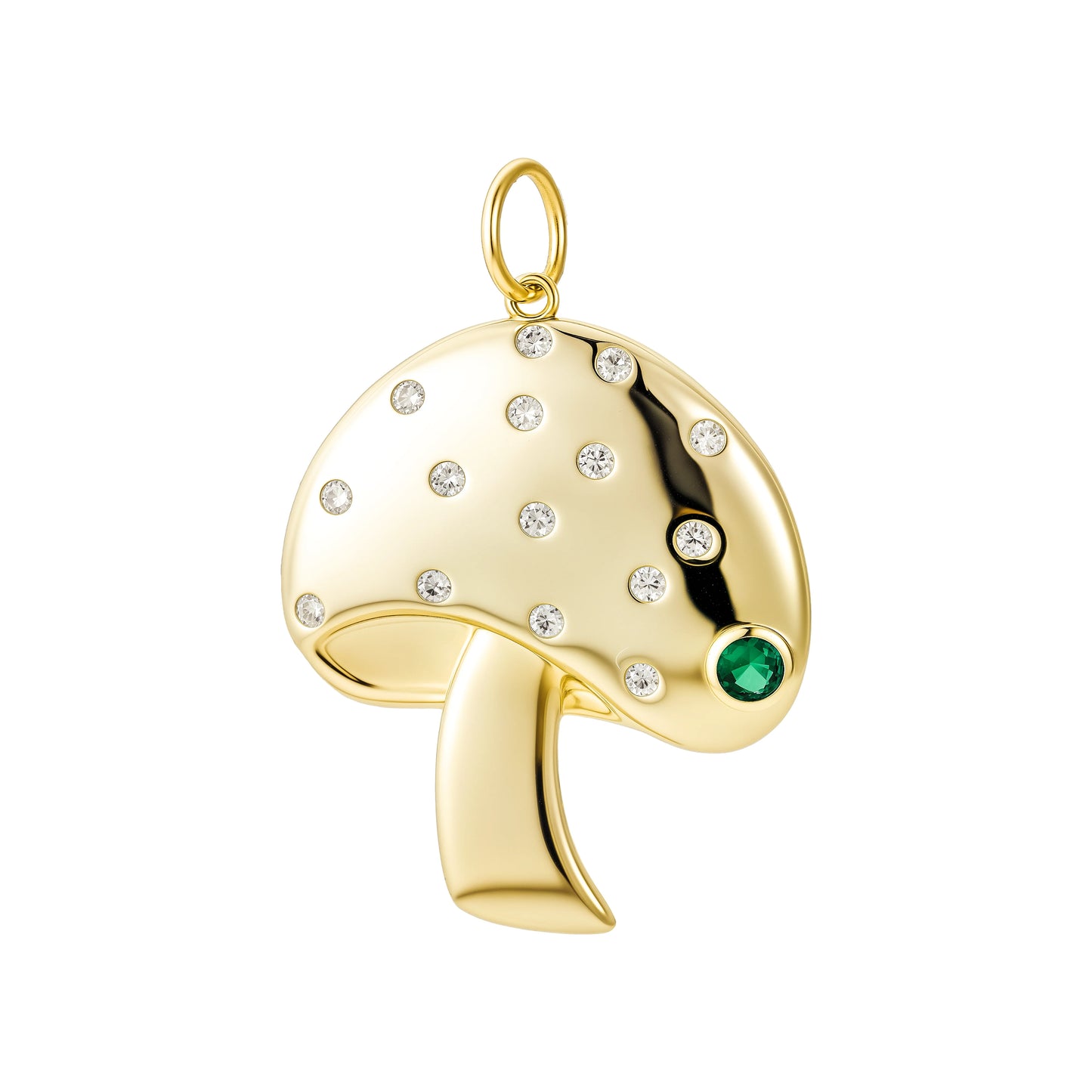 Large Mushroom Statement Charm