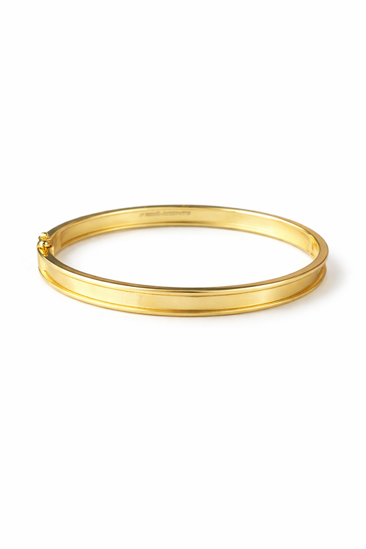 Brazalete para dijes deslizantes - oro Vermeil