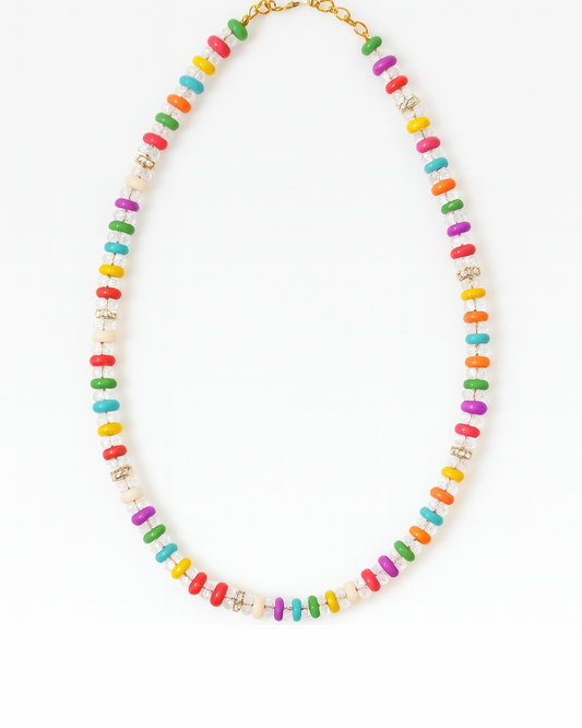 Clear & Stones Pukka Necklace
