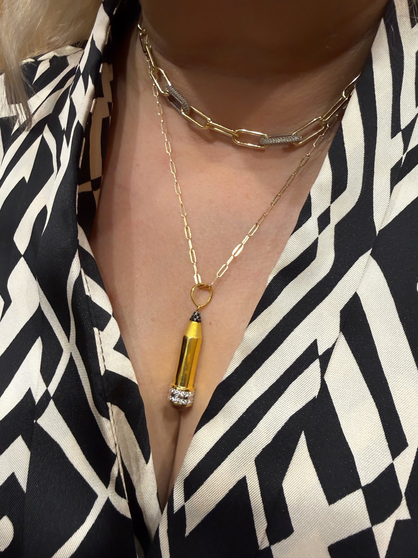 Mini Paperclip Chain