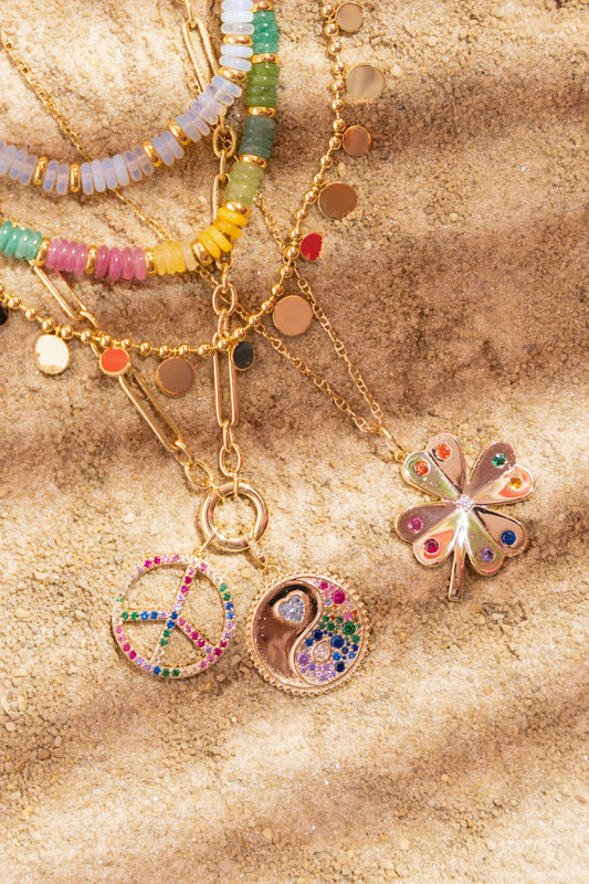 Amuleto de la suerte de piedra