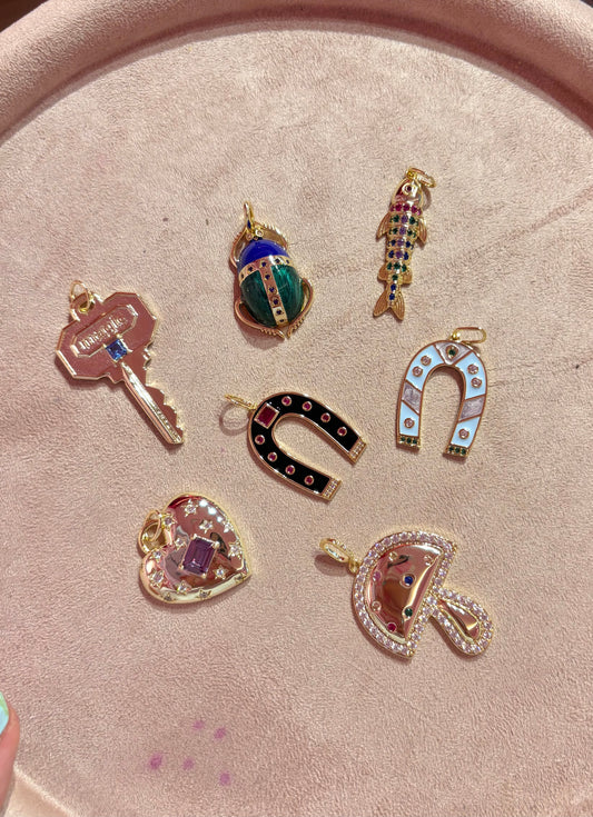 Amuleto de la suerte de piedra