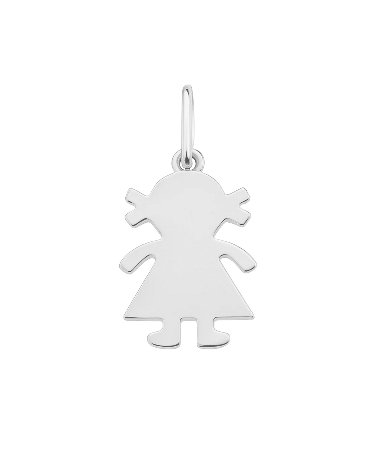 14k Gold Girl Charm
