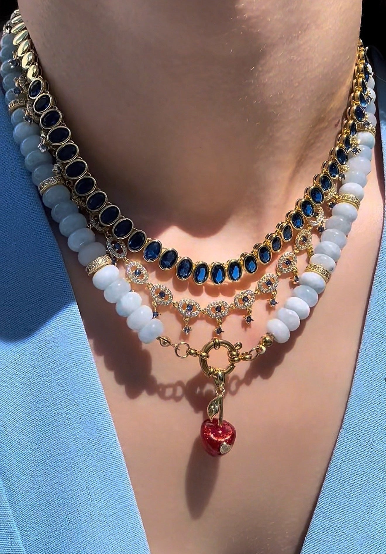 Collar de cuentas Malibú