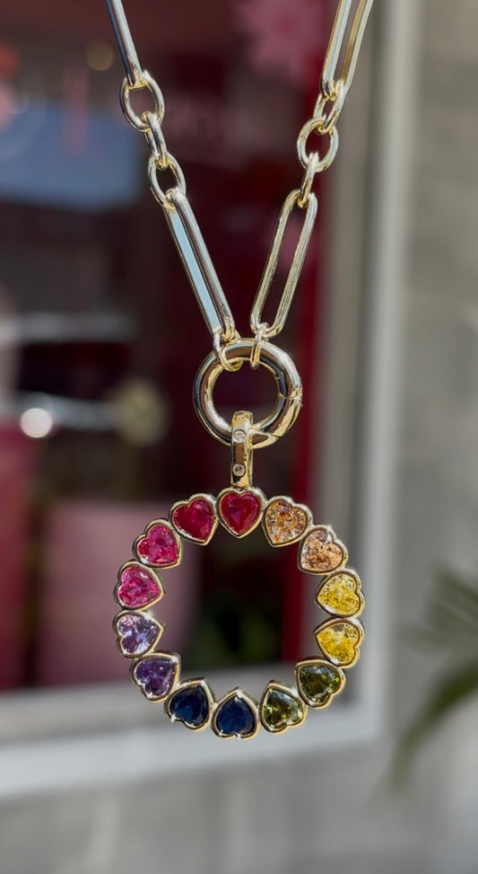 Charm Círculo de Amor Arcoíris