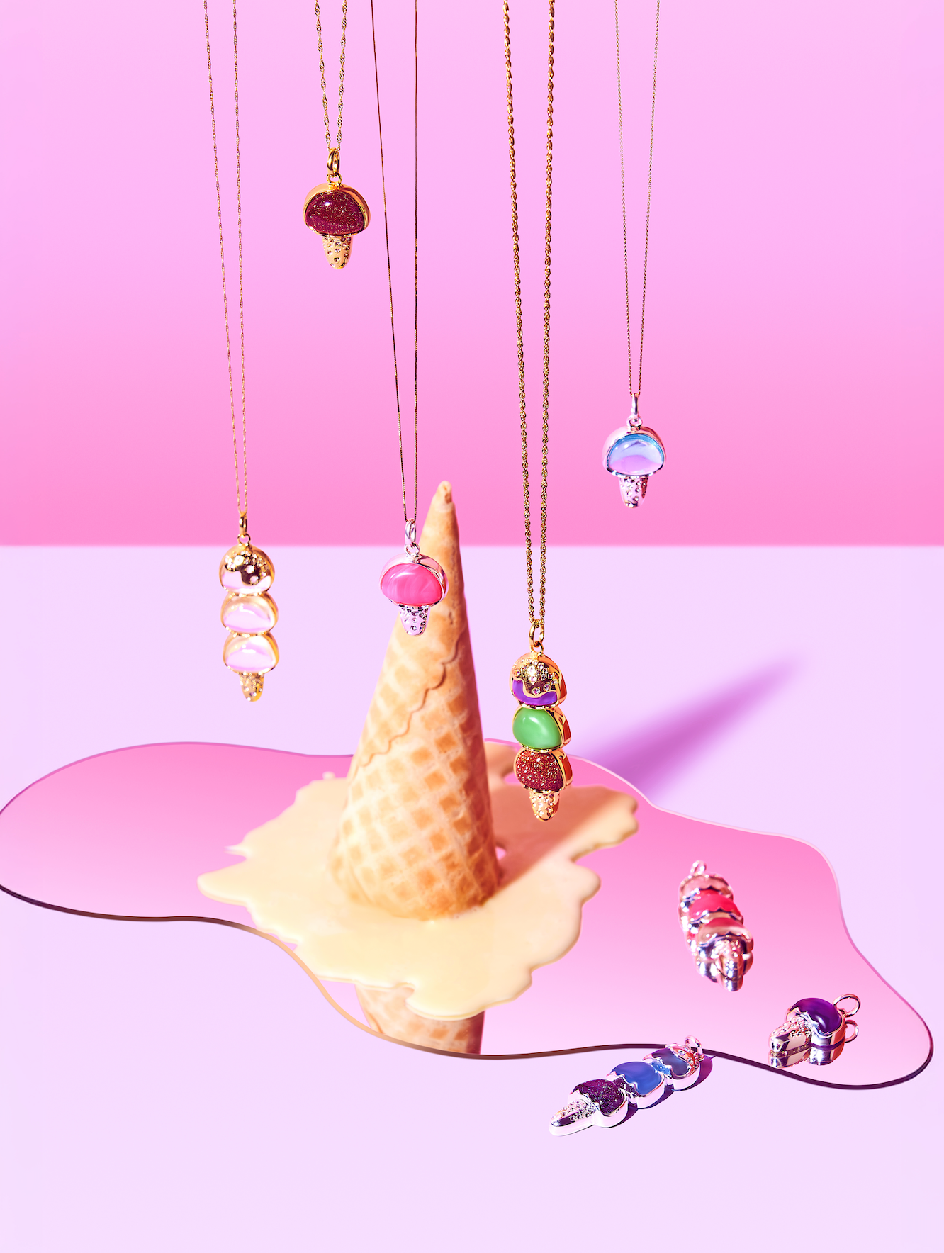 Rodocrosita - Mini hongo praliné