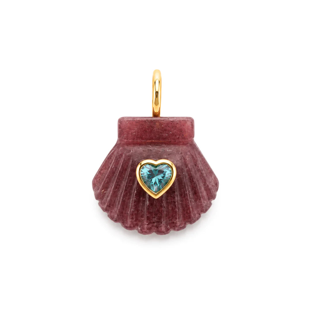 Coastal Stoned Shell Charm