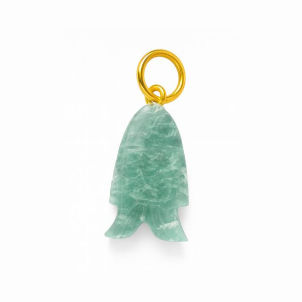 Amuleto de la suerte de piedra