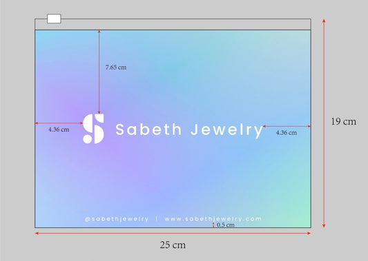 SBJ Irisdecent Rainbow Pouch