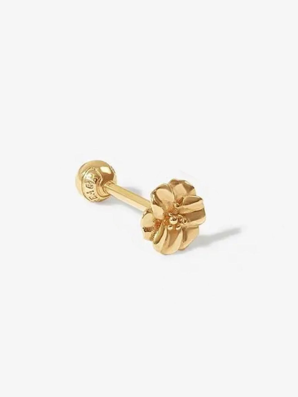 Peony Flower Piercing x Unidad - Vermeil