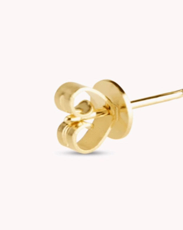 Oro de 10 quilates - Símbolo de poder en esmalte rosa