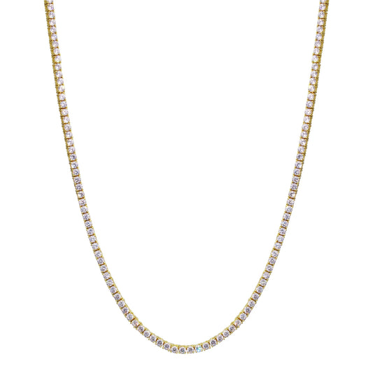 3mm - Classic Gold Tennis Choker