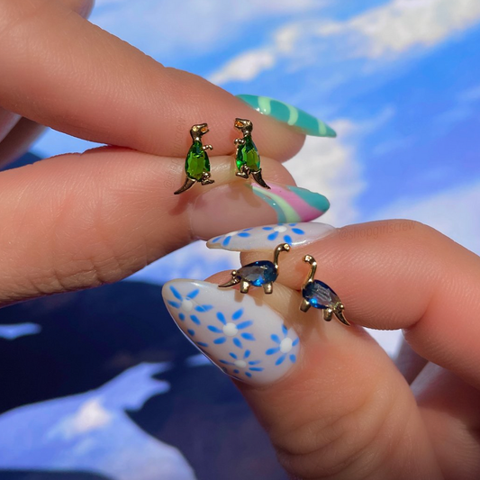 Longneck Dino Studs