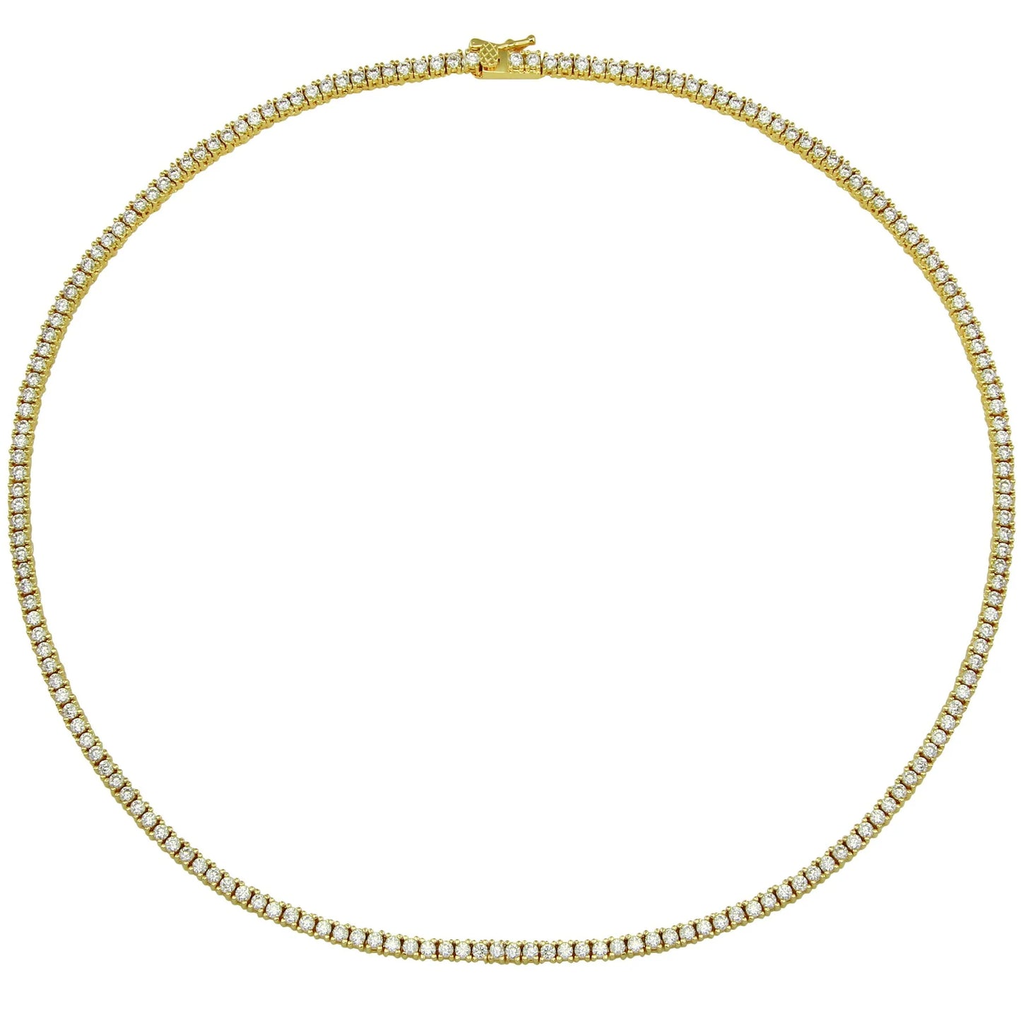 3mm - Classic Gold Tennis Choker
