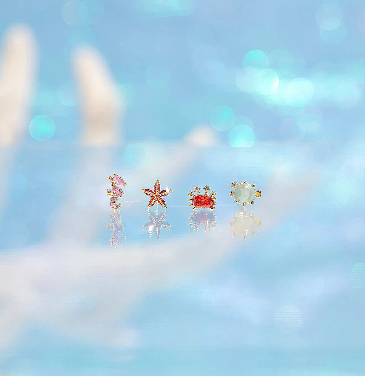 Pendientes bajo el mar - Set