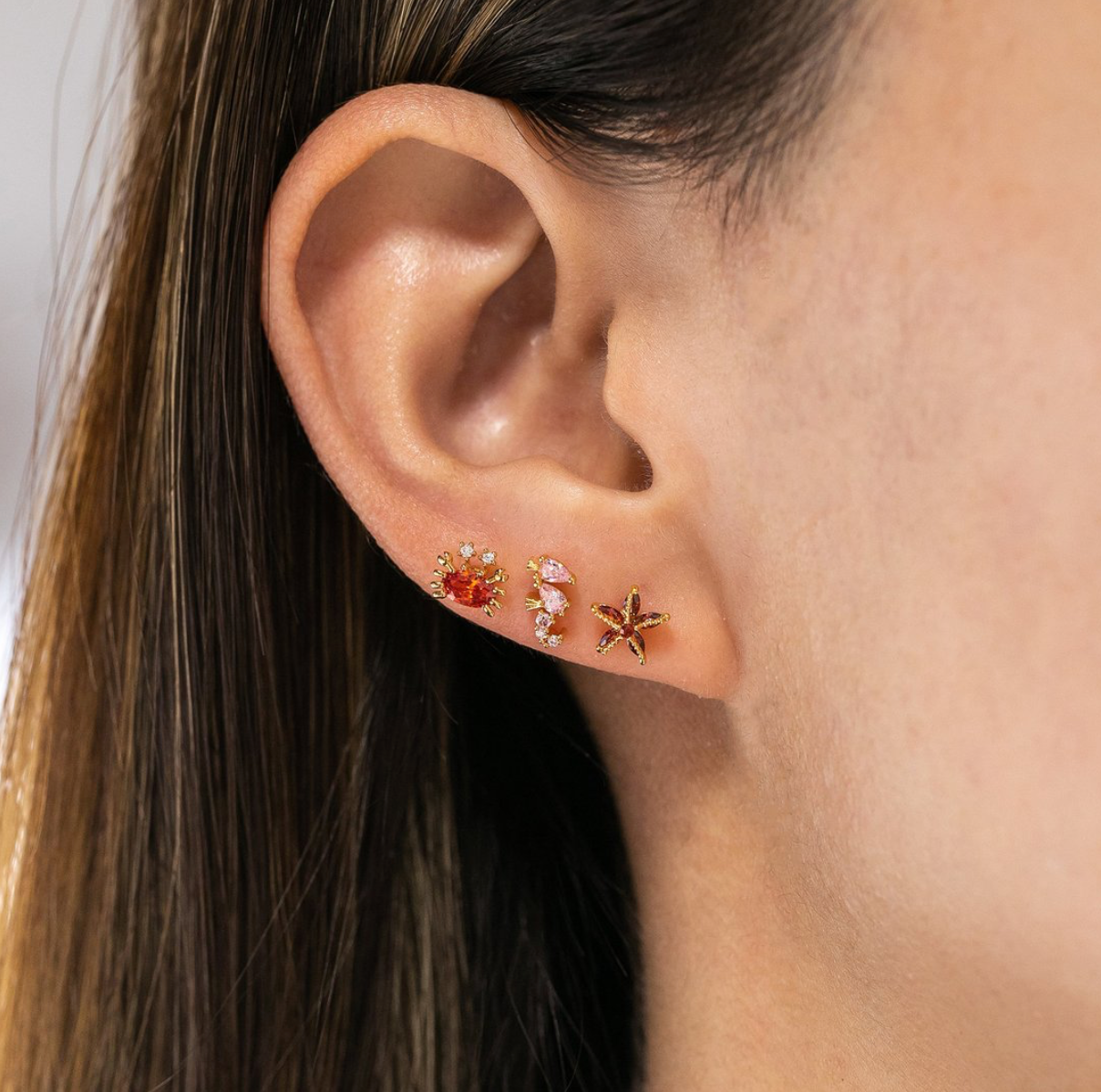 Pendientes bajo el mar - Set