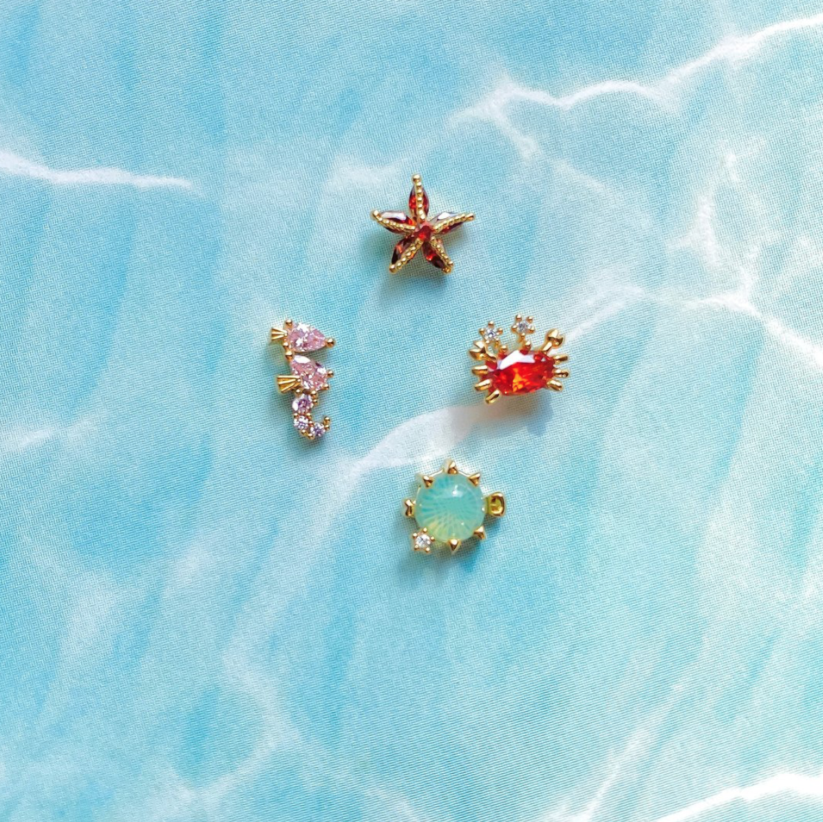Pendientes bajo el mar - Set