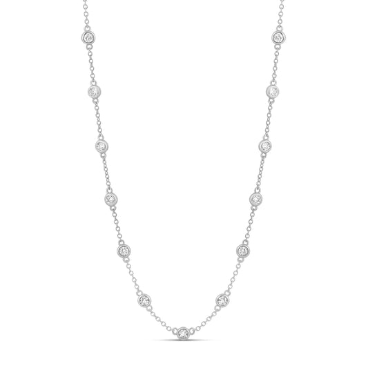 Clear DBY Strand Necklace (Long)