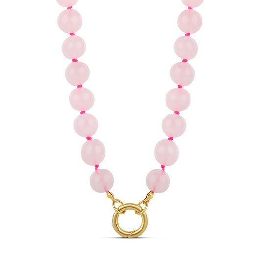 Bubblegum Push Clasp Necklace