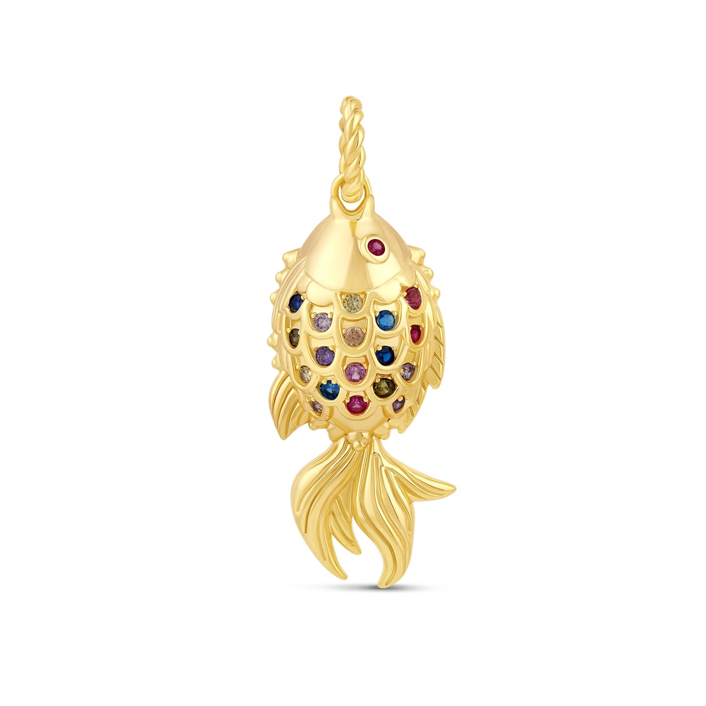 Golden Fish Charm
