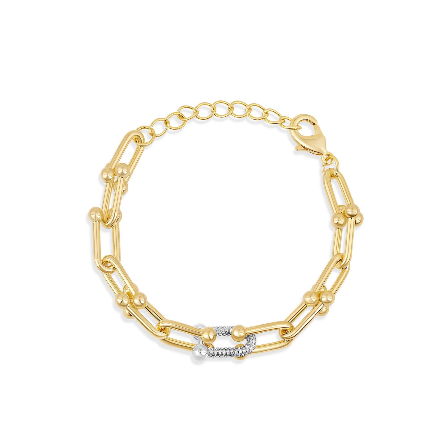 Pulsera U-Link Pavé