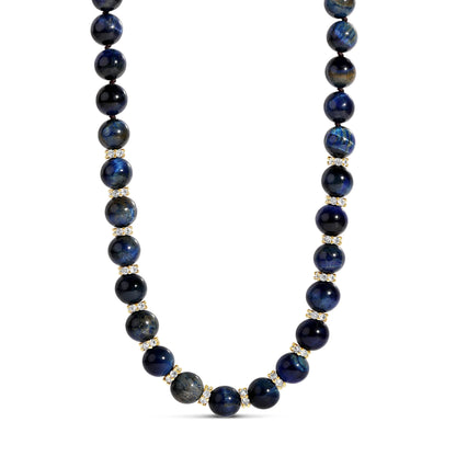 Tiger Eye Fancy Beaded Necklace