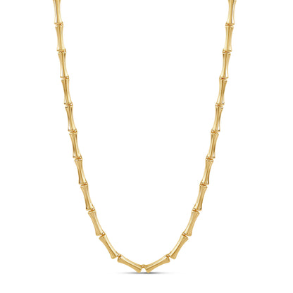Golden Bamboo Necklace