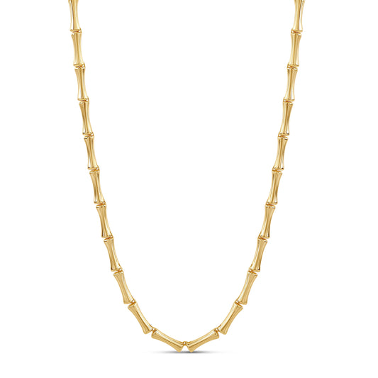 Collar de Bambú Dorado