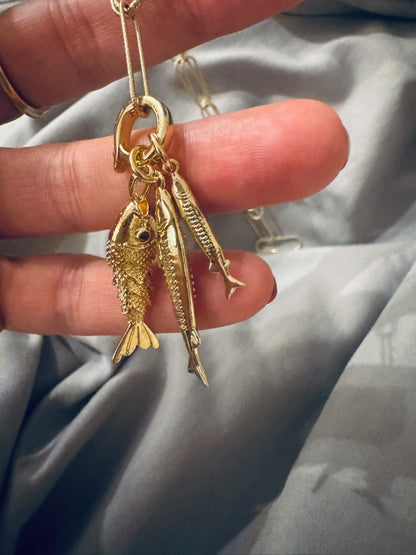 Mini Sardine Charm