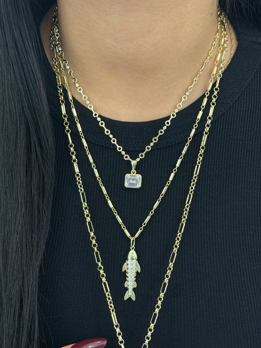 Like Diamond Ice Bezel Charm