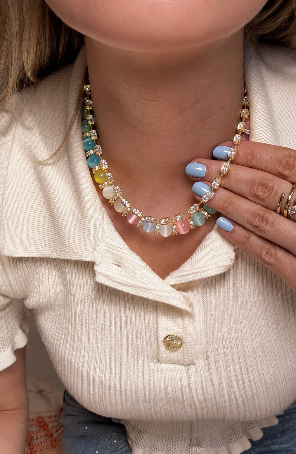 Camille Tennis Necklace