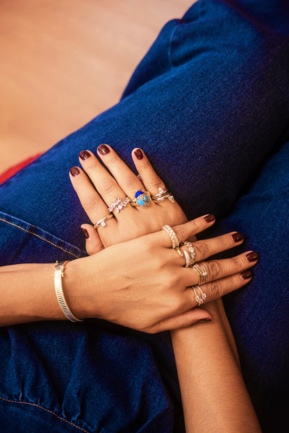 Anillo Enamel de Escarabajo