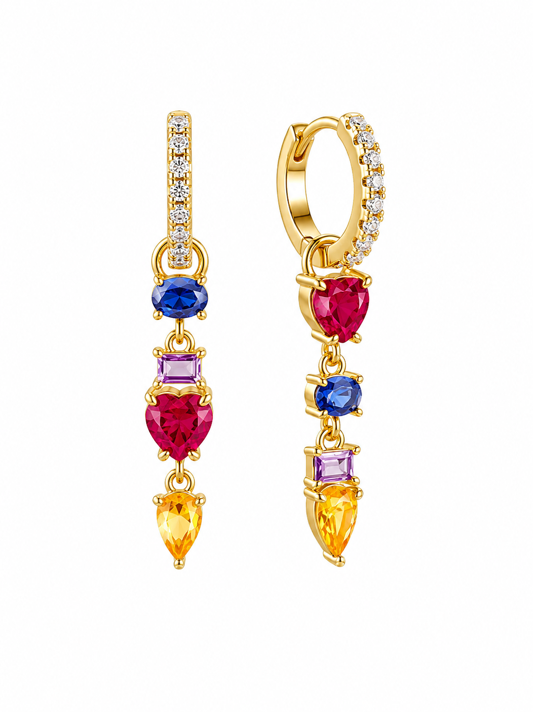 Princess Drop Hoops