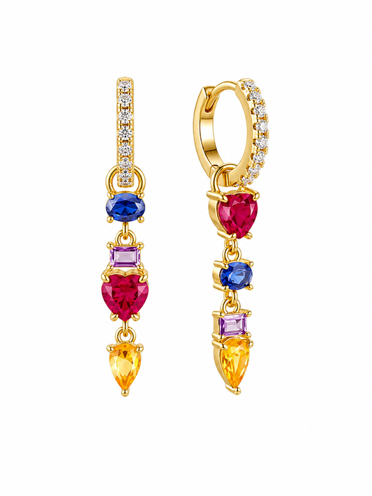Princess Drop Hoops