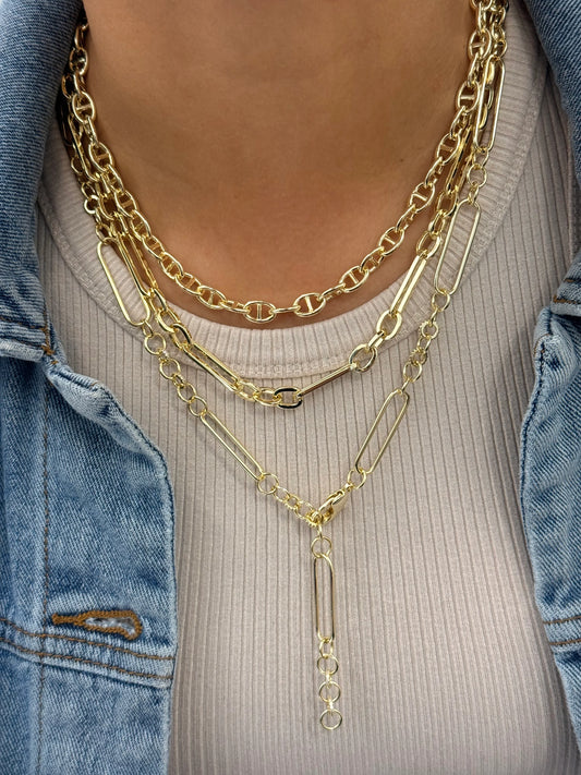 Ancla Mariner Link Necklace