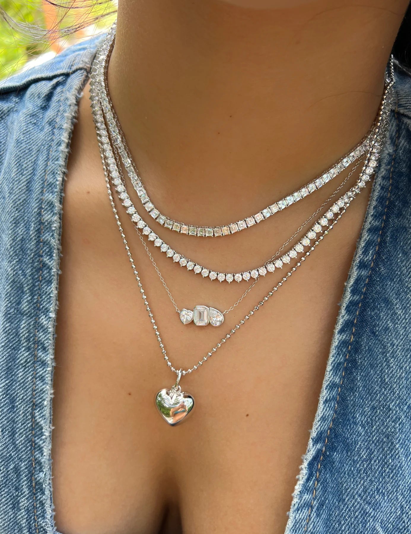 Princess Tennis Necklace